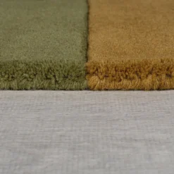 Abstrakt Teppich - Stracto Lozenge Grün Bunt