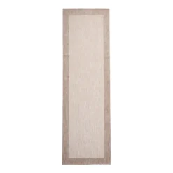 Balkonteppich - Sierra Border Creme Beige