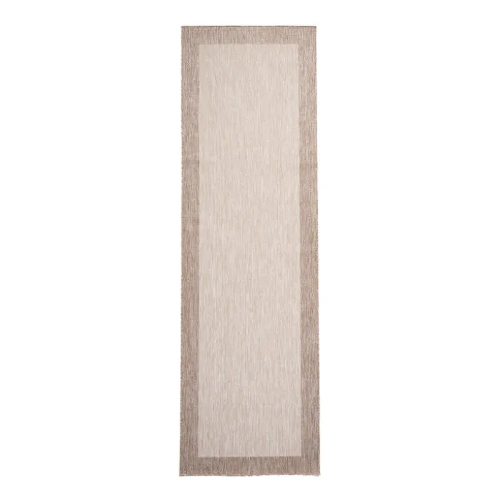 Balkonteppich - Sierra Border Creme Beige