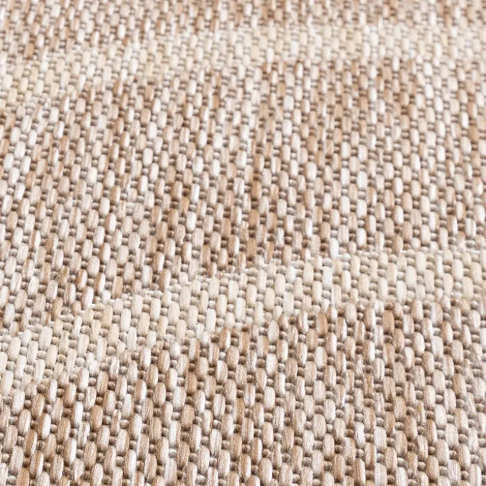 Balkonteppich - Sierra Curves Beige Creme