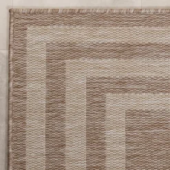 Balkonteppich - Sierra Frame Beige Creme