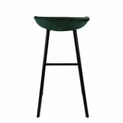 Barhocker Samt - Grün