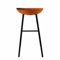 Barhocker Samt - Orange