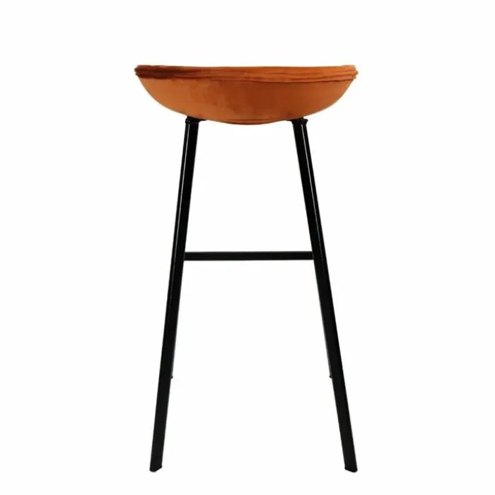 Barhocker Samt - Orange