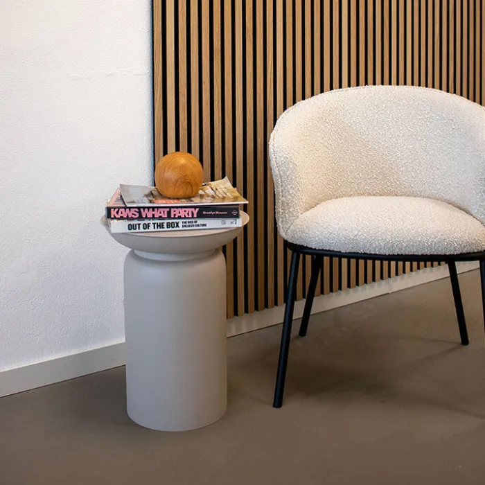 Beistelltisch - Clay Creme - 36x36x50cm