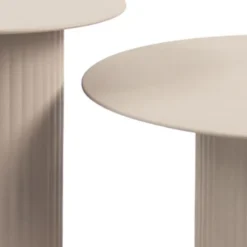 Beistelltisch - Tilo Beige - 43x43x45cm