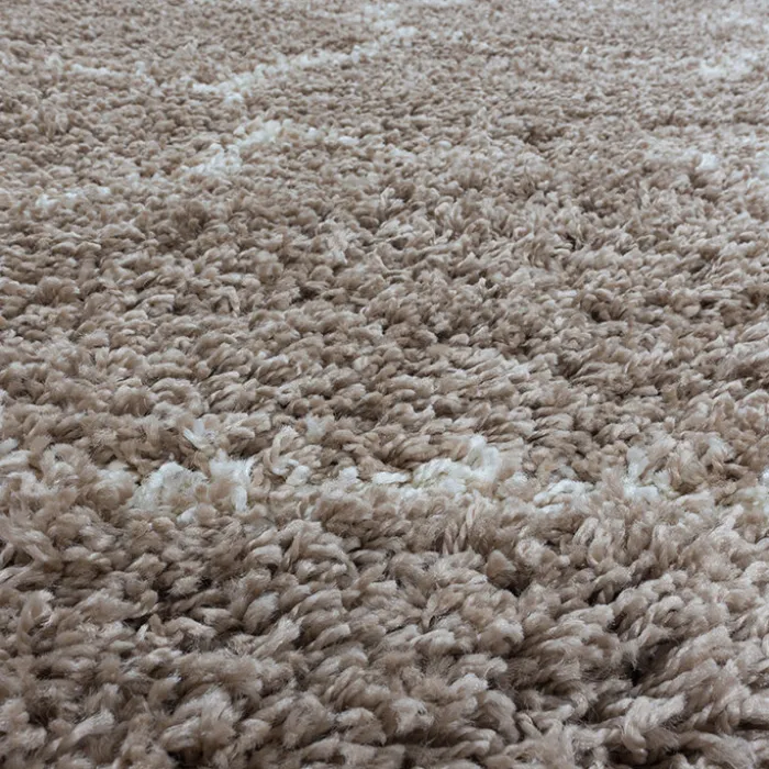Berberteppich - Agadir Circle Beige Creme