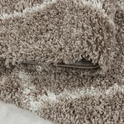 Berberteppich - Agadir Lines Beige Creme