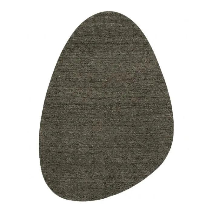 Berberteppich - Aicha Pebble Dunkelgrün