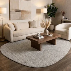 Berberteppich - Aicha Pebble Grau