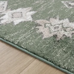 Berberteppich - Blend Aztec Grün