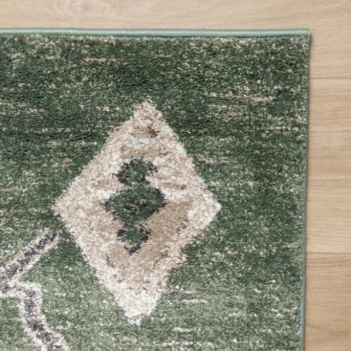 Berberteppich - Blend Aztec Grün