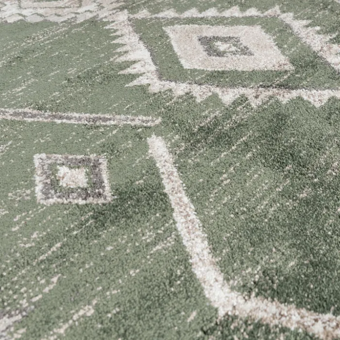 Berberteppich - Blend Aztec Grün
