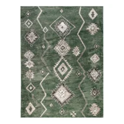 Berberteppich - Blend Aztec Grün
