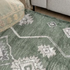 Berberteppich - Blend Aztec Grün