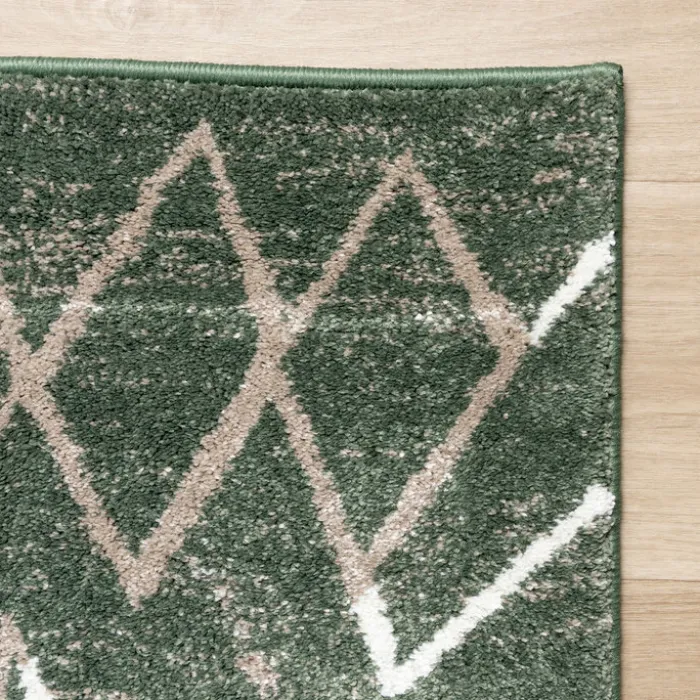 Berberteppich - Blend Diamond Grün
