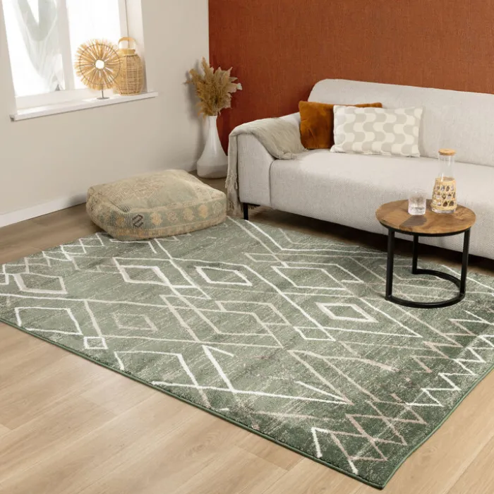 Berberteppich - Blend Diamond Grün