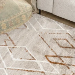 Berberteppich - Blend Diamond Beige