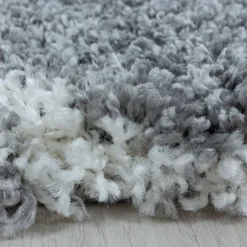 Berberteppich Rund - Agadir Circle Grau Creme
