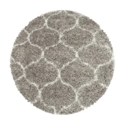 Berberteppich Rund - Agadir Circle Beige Creme
