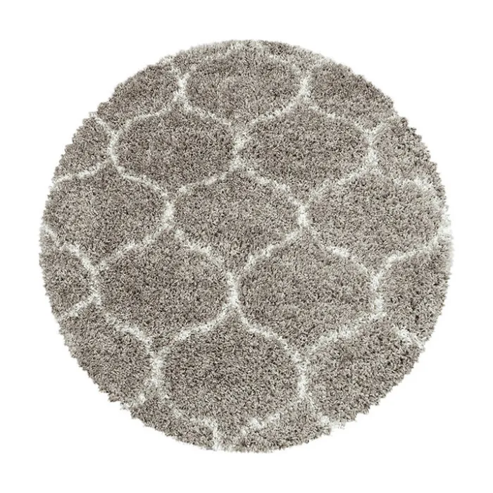 Berberteppich Rund - Agadir Circle Beige Creme