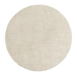 Berberteppich Rund - Aicha Beige