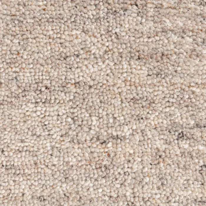 Berberteppich Rund - Aicha Taupe