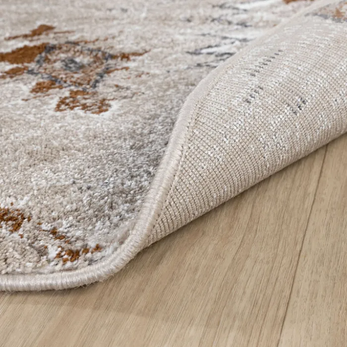Berberteppich Rund - Blend Aztec Beige