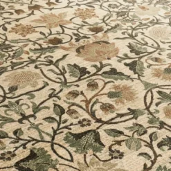 Blumen Teppich - Rosie Creme