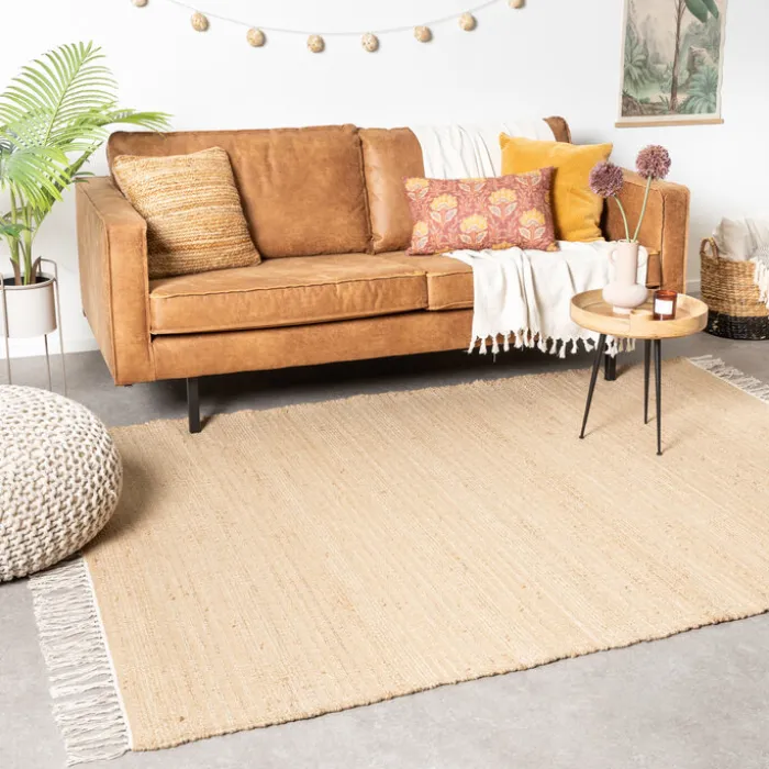 Boho Teppich - Faya Beige