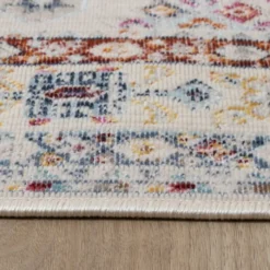 Boho Teppich - Joya Medaillon Bunt