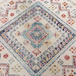 Boho Teppich - Joya Medaillon Bunt