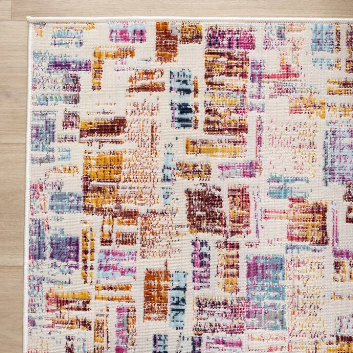 Boho Teppich - Joya Tiles Bunt