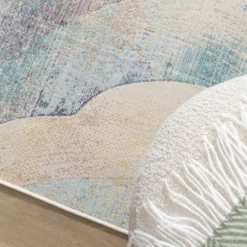 Boho Teppich - Joya Waves Bunt