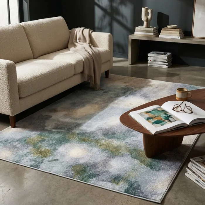 Designer Teppich - Lunara Grau