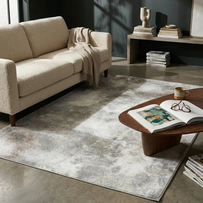Designer Teppich - Lunara Taupe