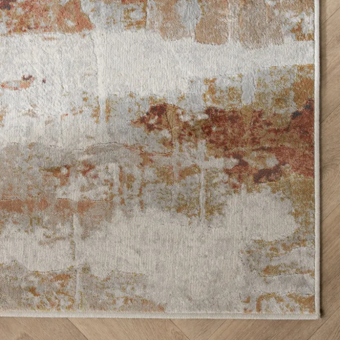 Designer Teppich - Marnix Grunge Creme Terrakotta
