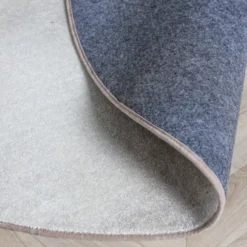Designer Teppich Rund - Lunara Taupe