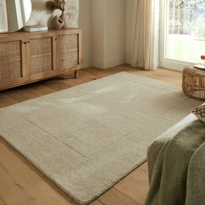 Einfarbiger Teppich - Tuscano Beige
