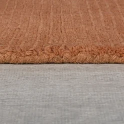 Einfarbiger Teppich - Tuscano Orange