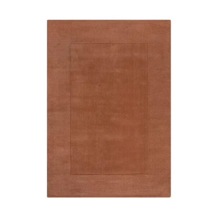 Einfarbiger Teppich - Tuscano Orange