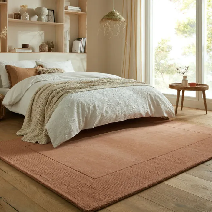 Einfarbiger Teppich - Tuscano Orange