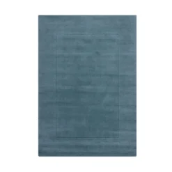 Einfarbiger Teppich - Tuscano Blau