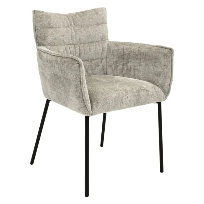 Esszimmerstuhl - Goos Grau/Beige
