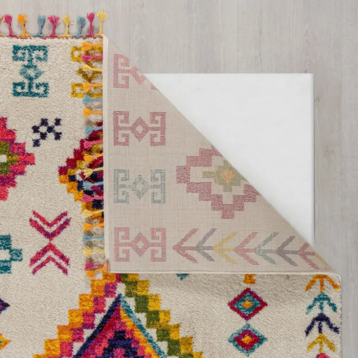 Farbenfroher Teppich - Monero Coyote Bunt
