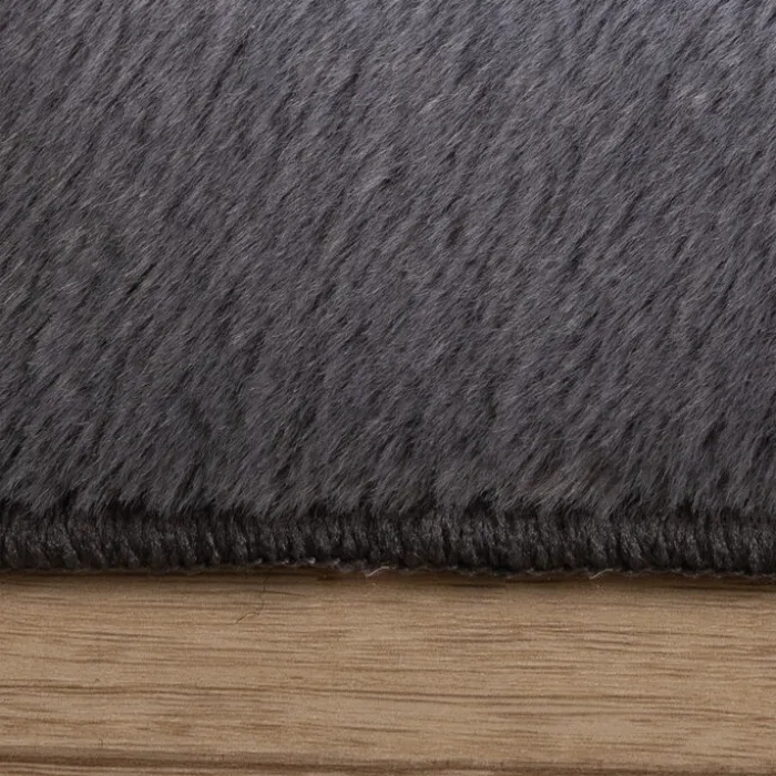 Flauschiger Läufer - Cozy Anthrazit