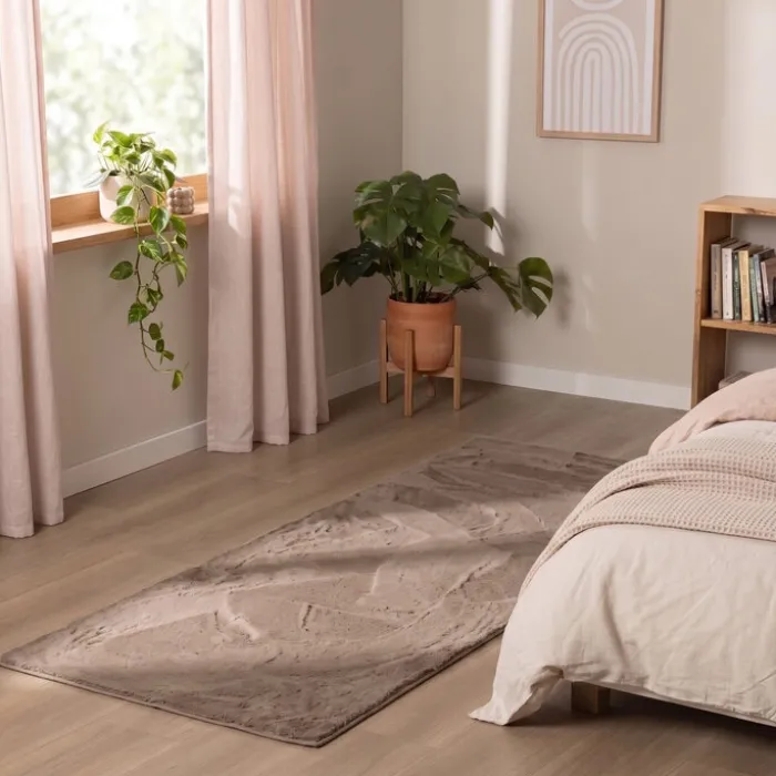 Flauschiger Läufer - Cozy Taupe