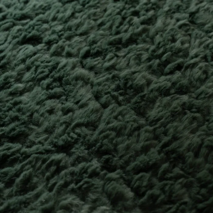 Flauschiger Teppich - Bobby Grün