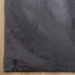 Flauschiger Teppich - Cozy Anthrazit