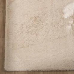 Flauschiger Teppich - Cozy Beige